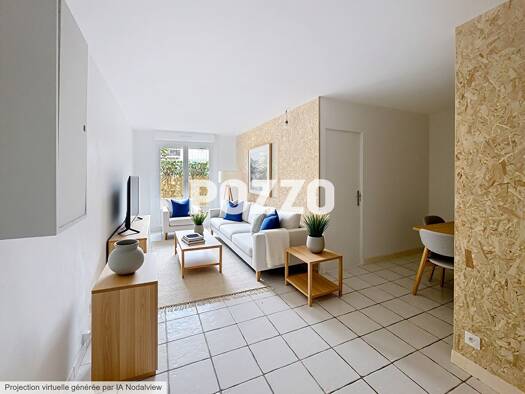 Appartement à vendre 139 500 € 2 pièces 1 chambre 43 m² RDC Touques 14800
