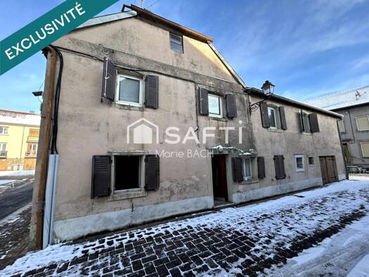 Maison à vendre 39 500 € 7 pièces 5 chambres 93 m² 86 m² de terrain Sarralbe 57430