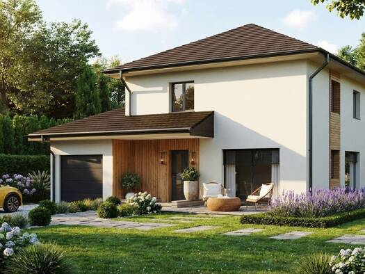 Terrain avec maison neuve à vendre 439 283 € 5 pièces 4 chambres 113 m² 1 285 m² de terrain Barraux 38530