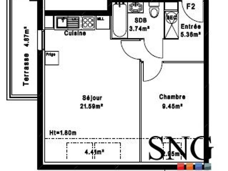 Maison à louer, 41m², ROUXMESNIL BOUTEILLES