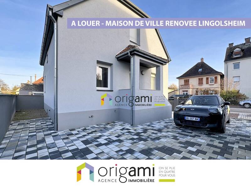 Maison à louer, 100m², LINGOLSHEIM