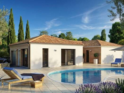 Terrain avec maison neuve à vendre 312 000 € 4 pièces 3 chambres 60 m² 392 m² de terrain Benon 17170