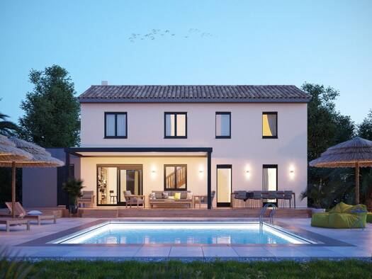 Terrain avec maison neuve à vendre 255 000 € 4 pièces 3 chambres 93 m² 162 m² de terrain Beaucaire Nîmes 30000