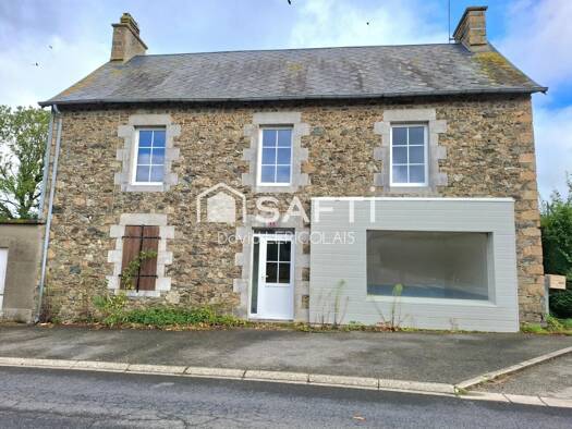 Maison de plain-pied à vendre 144 900 € 6 pièces 4 chambres 190 m² 1 084 m² de terrain Saint-Sauveur-Villages 50490