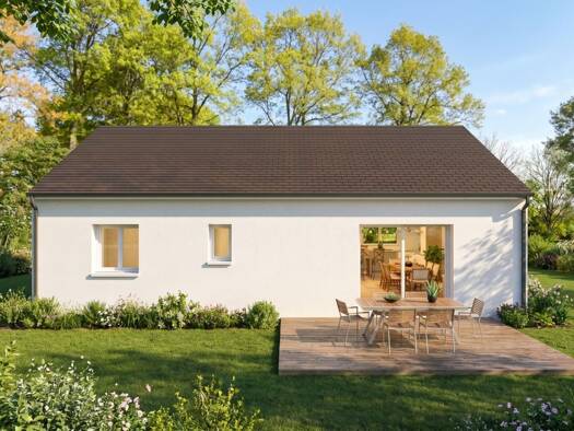 Terrain avec maison neuve à vendre 162 400 € 4 pièces 3 chambres 84,71 m² 1 018 m² de terrain Saulzet 03800