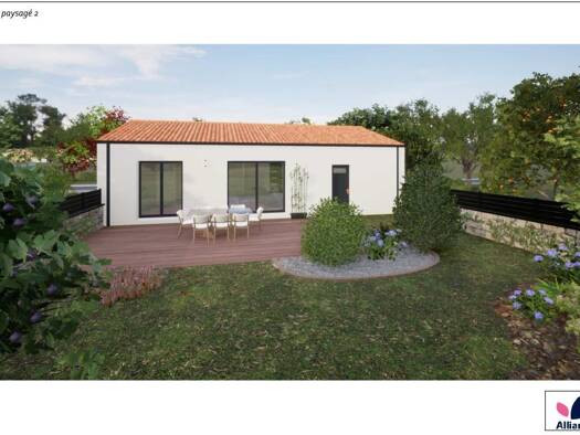 Terrain avec maison neuve à vendre 203 425 € 4 pièces 3 chambres 81 m² 312 m² de terrain Anetz 44150