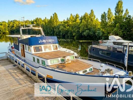 Péniche à vendre 395 000 € 5 pièces 3 chambres 65 m² Cité SNCF Verneuil-sur-Seine 78480