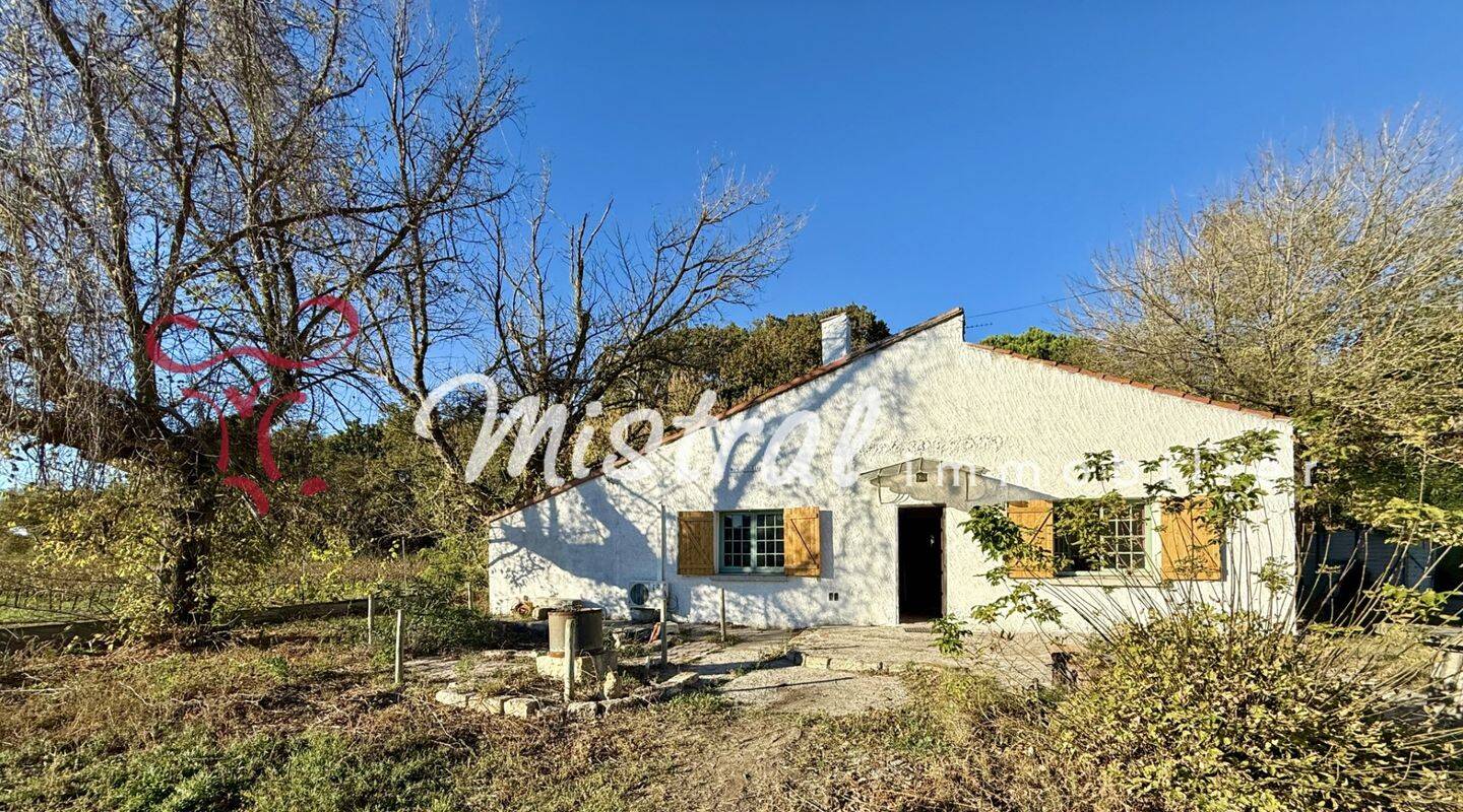 Maison à vendre, 110m², SAINT LAURENT D'AIGOUZE