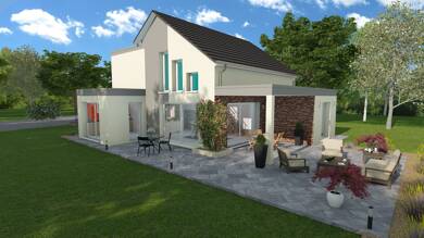 Terrain avec maison neuve à vendre 372 466 € Rochebelle-Landon Dole 39100
