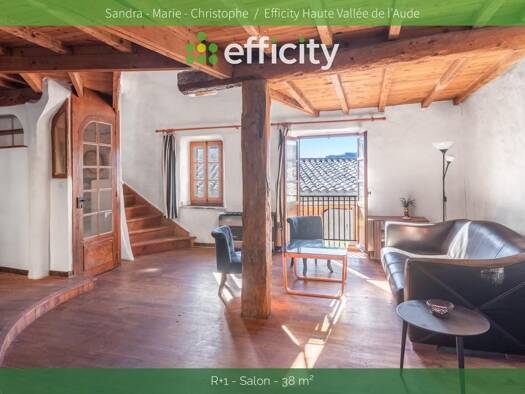 Maison de ville à vendre 93 000 € 3 pièces 1 chambre 110 m² 66 m² de terrain Luc-sur-Aude 11190