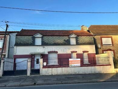Maison à vendre 113 500 € 5 pièces 3 chambres 110 m² 680 m² de terrain Fruges 62310