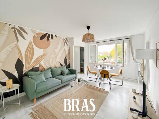 Colocation à louer 850 € 3 pièces 2 chambres 53 m² Étage 2/2 La Boissière - Chauvinière - Santos Dumont Nantes 44300