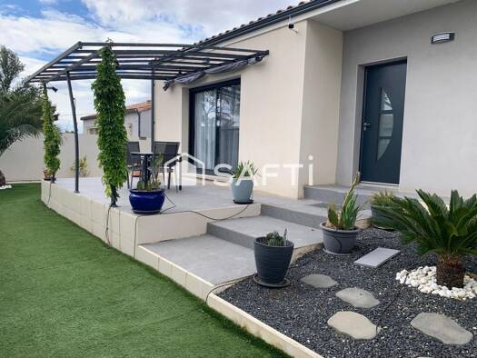 Maison à vendre 294 000 € 4 pièces 3 chambres 107 m² 351 m² de terrain Canet 11200
