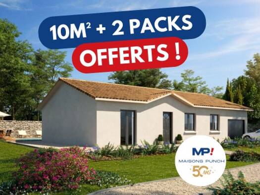 Terrain avec maison neuve à vendre 239 000 € 4 pièces 3 chambres 83 m² 600 m² de terrain Villars-les-Dombes 01330