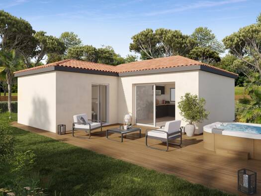 Terrain avec maison neuve à vendre 182 200 € 2 pièces 1 chambre 50 m² 315 m² de terrain Sainte-Foy-d'Aigrefeuille 31570