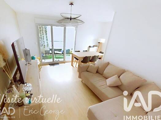 Appartement à vendre 197 000 € 3 pièces 2 chambres 60,6 m² Étage 2/2 Tiers Restant Fondettes 37230