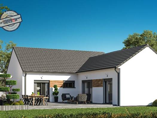 Terrain avec maison neuve à vendre 400 100 € 4 pièces 3 chambres 94 m² 534 m² de terrain Boisemont 95000