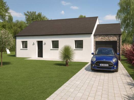 Terrain avec maison neuve à vendre 192 543 € 5 pièces 3 chambres 85 m² 332 m² de terrain Torcé 35338