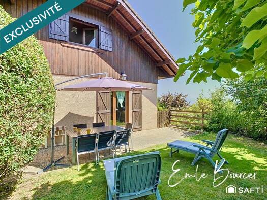 Maison à vendre 500 000 € 4 pièces 2 chambres 98 m² 785 m² de terrain Publier 74500