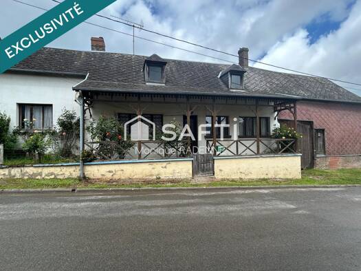 Maison à vendre 82 000 € 4 pièces 2 chambres 82 m² 1 998 m² de terrain Lucheux 80600