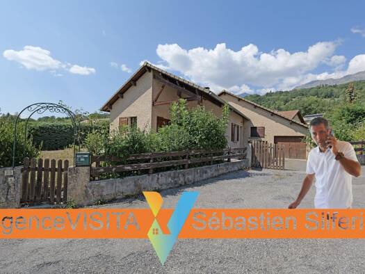 Maison de plain-pied à vendre 367 500 € 4 pièces 3 chambres 95,39 m² 708 m² de terrain Chorges 05230