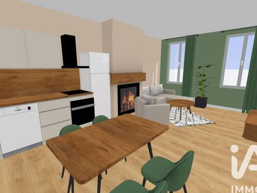 Appartement à vendre 83 500 € 3 pièces 1 chambre 62 m² Étage 1/2 Nègrepelisse 82800