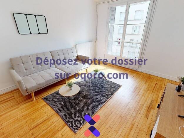 Appartement à louer 739 € 3 pièces 2 chambres 51 m² 2ème étage Abry Grenoble 38100