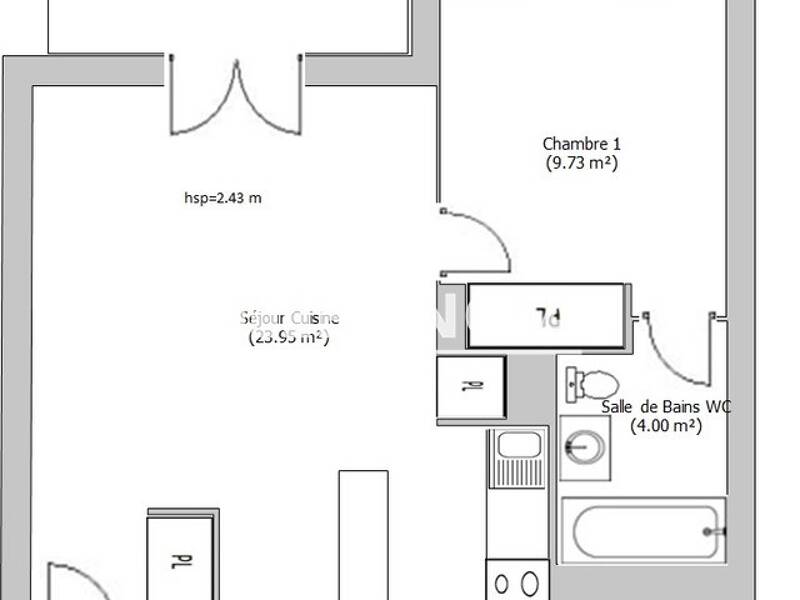 Maison à louer, 38m², LIMOUX