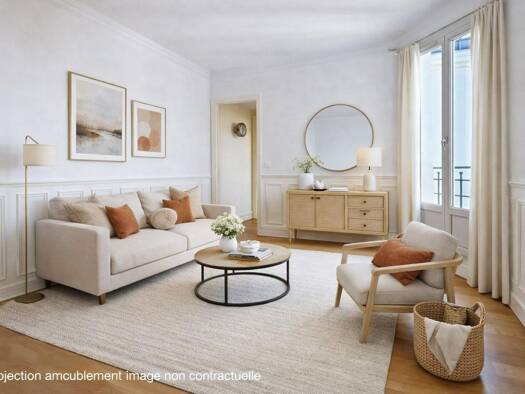 Appartement à vendre 450 000 € 2 pièces 1 chambre 50 m² Étage 6/6 Didot-Porte de Vanves Paris 14ème arrondissement 75014