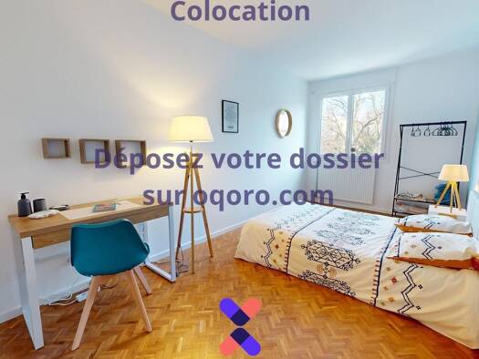 Colocation à louer 640 € 6 pièces 5 chambres 110 m² 2ème étage Point du Jour Lyon 5ème arrondissement 69005