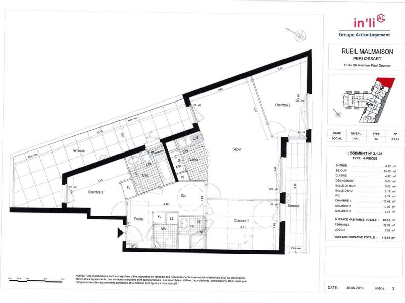 Maison à louer, 80m², RUEIL MALMAISON
