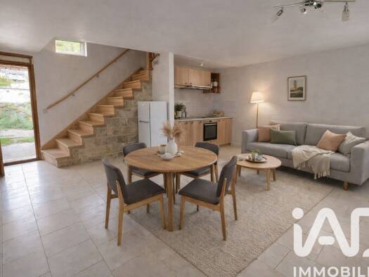 Maison de ville à vendre 43 000 € 3 pièces 1 chambre 75 m² 79 m² de terrain Rocourt-Saint-Martin 02210