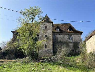 Maison à vendre 54 800 € 3 pièces 2 chambres 100 m² 3 250 m² de terrain Liourdres 19120