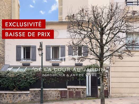 Maison de ville à vendre 1 025 000 € 8 pièces 4 chambres 152,1 m² Centre Ville-Vieux Puteaux Puteaux 92800