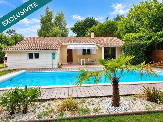 Maison à vendre 294 000 € 4 pièces 2 chambres 90 m² 2 109 m² de terrain Montalivet-les-Bains Vendays-Montalivet 33930