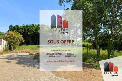 Terrain viabilisé à vendre 345 000 € 847 m² de terrain Charly 69390