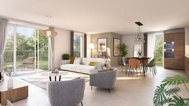 Appartement à vendre - Neuf 201 300 € 2 pièces 40,5 m² Étage 2/3 disponible à partir du 01/10/2026 De Gaulle-Ménardière Saint Cyr sur Loire 37540