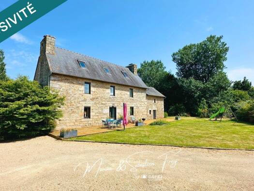 Maison à vendre 360 000 € 6 pièces 5 chambres 169 m² 3 298 m² de terrain Plouaret 22420