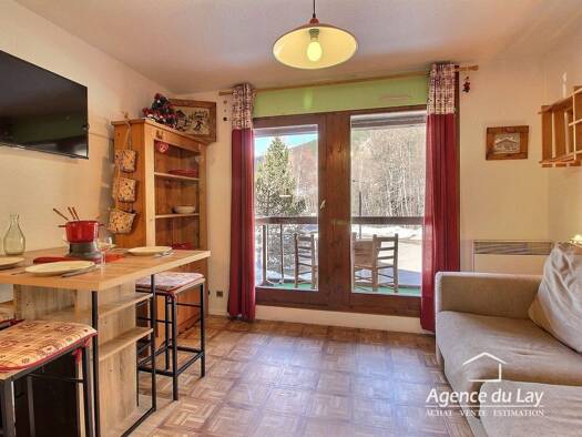 Appartement à vendre 105 000 € 1 pièce 18 m² Étage 1/4 Les Contamines-Montjoie 74170