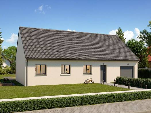 Terrain avec maison neuve à vendre 271 500 € 5 pièces 4 chambres 101 m² 1 790 m² de terrain Lamotte-Buleux 80150