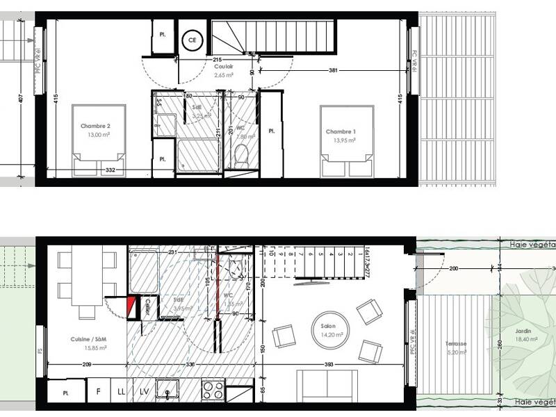 Maison à louer, 70m², NIMES