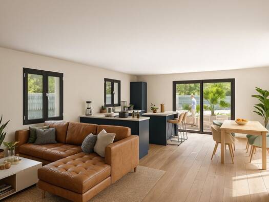 Terrain avec maison neuve à vendre 380 000 € 5 pièces 4 chambres 132 m² 589 m² de terrain Dax 40100