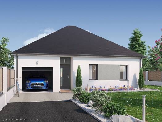 Terrain avec maison neuve à vendre 185 455 € 4 pièces 3 chambres 80 m² 275 m² de terrain Andouillé-Neuville 35250