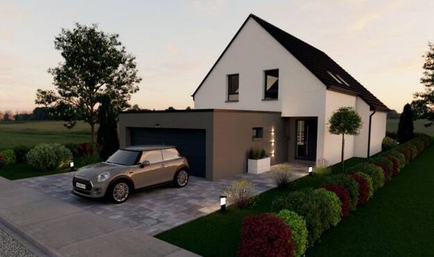 Terrain avec maison neuve à vendre 584 200 € Duppigheim 67120