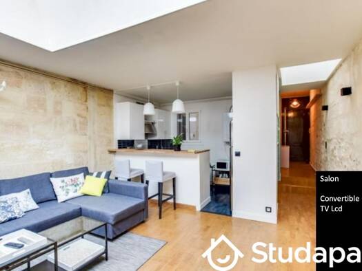 Maison à louer 1 150 € 2 pièces 1 chambre 50 m² dès le 30/04/2026 Centre ville Bordeaux 33000