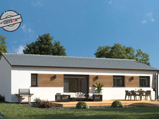 Terrain avec maison neuve à vendre 240 350 € 4 pièces 3 chambres 83 m² 523 m² de terrain Incarville 27400