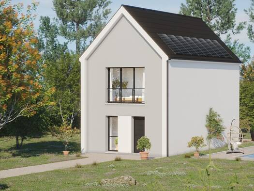 Terrain avec maison neuve à vendre 261 900 € 4 pièces 3 chambres 84 m² 629 m² de terrain Monnerville 91930