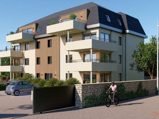 Appartement à vendre - neuf 234 600 € 3 pièces 2 chambres 59 m² RDC Sud Saverne 67700
