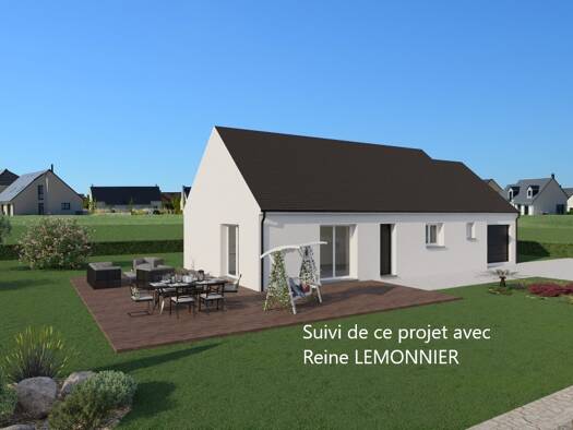 Terrain avec maison neuve à vendre 242 715 € 5 pièces 3 chambres 86 m² 580 m² de terrain Tourville-sur-Sienne 50200