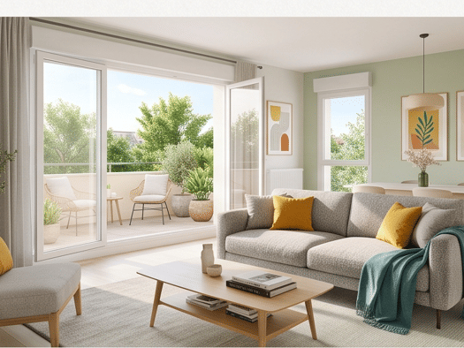 Appartement à vendre - neuf 249 298 € 3 pièces 2 chambres 74 m² Étage 4/4 Montévrain 77144